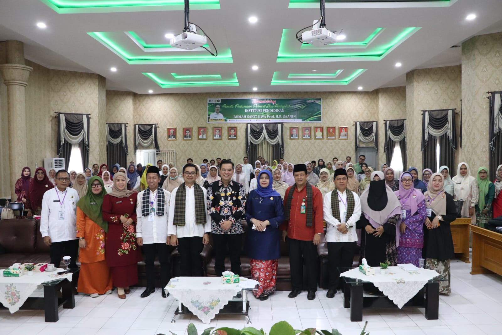 Perkuat Mutu Pendidikan dan Layanan, RSJ Prof. HB. Saanin Gelar Kegiatan Persamaan Persepsi dan Penandatanganan Addendum PKS Bersama Institusi Pendidikan